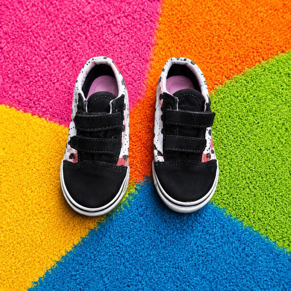 VANS shoes Toddler Size 10 Candy Heart Pattern